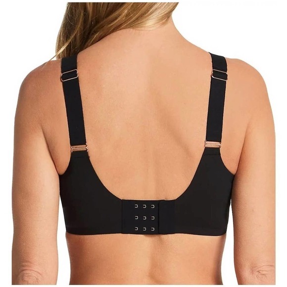 Le Mystere Smooth Shape Unlined Underwire Bra Black Women's Size 36D NWT - Picture 2 of 10